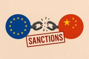 China announces countermeasures against two EU banks